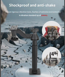 14 ''-20'' ขายึดไฟฟ้าทางทะเลพร้อม VIN-TYQ-HB-05-Lock-LZ ฐานติดตั้งสวิงแนวนอน6.25 "x 2" - Product Image 3