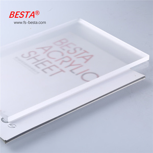 Hot Sale Wholesale Solid White Frosted <strong>Diffuser</strong> Pmma Acrylic <strong>Plates</strong> for Led Panels - Product Image 1