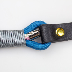 Conjunto de Collar de Cuero y Correa de Nailon a la Moda para Perros Pequeños - Product Image 6