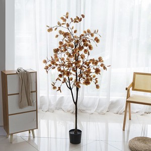 Planta Artificial de Eucalipto en Maceta, Bonsái Verde de Alta Simulación, Decoración para el Hogar, Fotografía de Bodas - Product Image 2