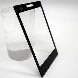 Nhà máy tùy chỉnh kính màu đen bảng điều chỉnh màn hình lụa cho màn hình hiển thị cảm ứng điện tử thủy tinh - Product Image 1