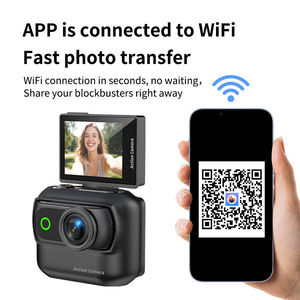 Cámara Portátil para Grabación de Vlogs, Mini Videocámara para Viajes al Aire Libre, Sensor CMOS, Cámara Deportiva con Zoom Digital 8.0X - Product Image 4