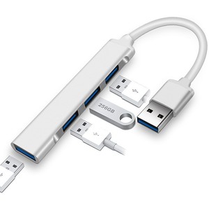 USB <b>Hub</b> Type <b>C</b> 4 Port USB 2.0 Expansion Dock For Laptop Computer - Product Image 2