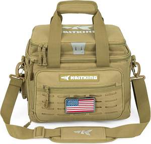 Free sample <b>Fishing</b> <b>Tackle</b> Bag with Rod & Gear Holder, Lightweight Sling <b>Tackle</b> Storage Bag, Outdoor <b>Fishing</b> - Product Image 1