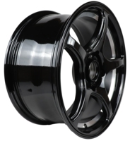 Jantes forgées sur mesure à 5 branches concaves larges avec baril intérieur usiné, 18 pouces, PCD 5x114.3, style course, pour Tesla Model Y
