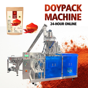 Machine de remplissage et de scellage horizontale pour sachets préformés, doypacks, épices, piments, café, détergent en <span class=keywords><strong>poudre</strong></span> - Product Image 1