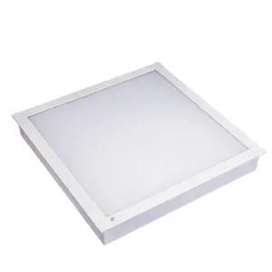 औद्योगिक साफ कमरे नीचे खोलने छत recessed IP65 60x60 backlight पैनल प्रकाश का नेतृत्व किया