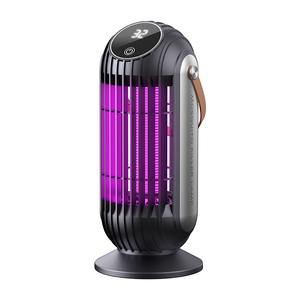 Lámpara Antimosquitos UV Portátil y Ecológica, Funciona con Batería, 4 Velocidades Ajustables, Trampa para Insectos de Pared o Escritorio, Repelente - Product Image 1