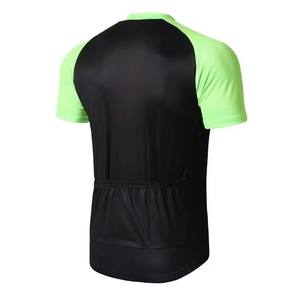 Maillot de cyclisme pour homme Zede, meilleur prix, respirant, séchage rapide, évacuation de la transpiration, col montant, couleur verte, pour le cyclisme sur route - Product Image 2