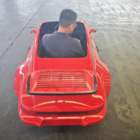 Go Kart Eléctrico Personalizable al por Mayor, Batería de Litio de 72V50Ah, Motor de 2500W, Velocidad Máxima de 80KM/H, Asiento de Cuero, Modelo Gate 911 Fast