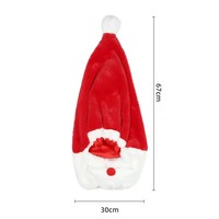 Housse de casque en peluche FDFIT, housse de casque de luxe, housse de casque de moto Père Noël