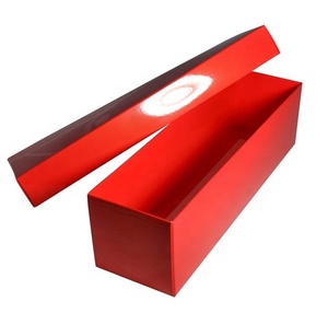 Logo personnalisé imprimé une pièce bouteille unique carton papier pas cher boîte à vin pour <span class=keywords><strong>cadeau</strong></span> - Product Image 1