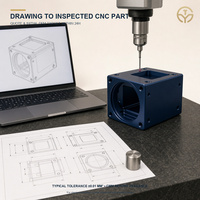 Service de fabrication CNC sur mesure OEM pour pièces d'instruments optiques, boîtiers de caméra, cylindres de lentilles en aluminium et acier inoxydable, fraisage et tournage