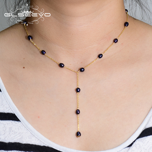 Naturale di Acqua Dolce Della Perla Del Pendente Della Collana Per Le Donne Regalo di Festa di Nozze 925 Gioielli In <span class=keywords><strong>Argento</strong></span> Sterling - Product Image 4