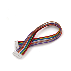 Wavelink JST kabel 10 Pin konektor JST XH SH pita datar rangkaian harnes kabel Jumper untuk aplikasi elektronik - Product Image 1