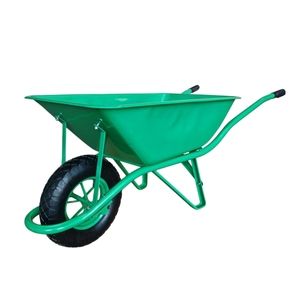 <span class=keywords><strong>Brouette</strong></span> à roue pneumatique personnalisée 150 kg, 75 L/5 pieds, garantie 1 an, plateau métallique, de Qingdao, Chine - Product Image 1