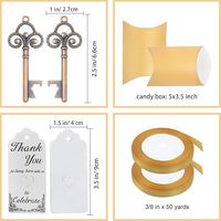 Lot de clés squelette en bronze antique, grandes, vintage, pour décoration de mariage, cadeau de fête, ouvre-bouteille, breloque pour fabrication de bijoux DIY
