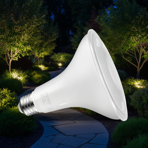 Projecteur LED PAR38 à intensité variable Veor, 1050 lumens, 5000K, éclairage extérieur, lot de 6, IP65, faisceau large - Product Image 2