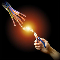 Cable de alimentación eléctrica de cobre de 15mm de silicio 2AWG Litz con aislamiento XLPE para seguridad de paneles solares