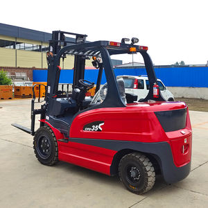 Havaalanı ve fabrika lojistiği için Forklift ile elektrik çekme traktörü - Product Image 2