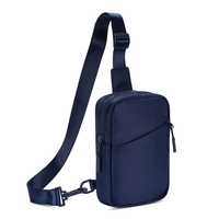 Sac bandoulière mini en nylon tendance et décontracté, imperméable, pour homme – Nouvelle collection