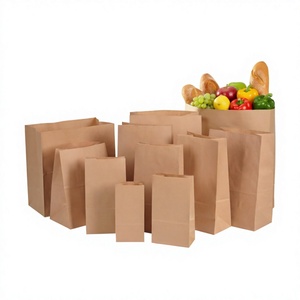 Vietnam Manufacture Kraft Paper Standard Flat <b>Bags</b> Biodegradable Self Adhesive Seal Fries Sandwich Candy <b>Bakery</b> <b>Bags</b> Food Grade - Product Image 4