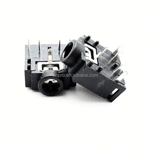 Conector de Audio Estéreo Hembra de 3.5MM, Conector de Audio de 5 Pines para Montaje en PCB, Conector de Audio 3F07 de Dos Canales PJ-307 - Product Image 4