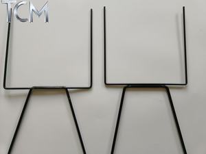 Soporte de alambre en forma de U para letreros de jardín con estructura en H individual para letreros de césped exteriores - Product Image 3