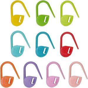 1000-Piece <b>Set</b> DIY Needlework Tools Wool Mark & Colorful Plastic Small Buckles for Knitting Crochet & Sweater <b>Sewing</b> Accessories - Product Image 2
