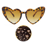 Lunettes de soleil de fête en forme de cœur, effet de diffraction, lunettes de fête pour décorations de fête de bachelors, cadeau pour la Saint-Valentin