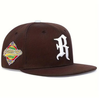 Gorra de Béisbol Snapback de 6 Paneles con Visera Plana, Logotipo Bordado en 3D Personalizado, Algodón, Ajustable, Unisex, Estilo Urbano, Venta al Por Mayor de Fábrica