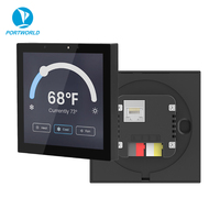 Portworld 2025 KNX Switch Pantalla de 4 pulgadas para Smart Home Panel de control central Pantalla