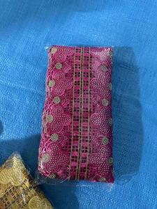 Bông Thêu Xe xương ren ren sequin phụ kiện lông mi phụ kiện cô dâu Mạng Che Mặt đám cưới vật liệu trang trí cổ tay trắng - Product Image 2