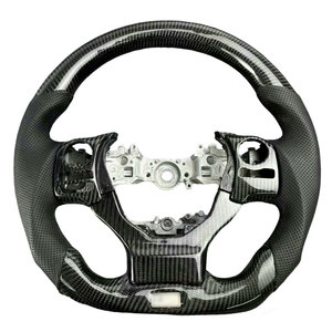 Volante de Fibra de Carbono Personalizado Compatible con <span class=keywords><strong>Lexus</strong></span> Serie IS IS250 IS350 ES ES300 GS GS350 <span class=keywords><strong>NX</strong></span> Rx330 RX350 RC - Product Image 3