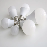 Ampoule LED pour couloir, culot E27, série 220V, résidentielle, en aluminium recouvert de plastique, lumière blanche chaude, IRC 70-80, garantie 2 ans