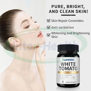 Tabletas de Extracto de Tomate Blanco Ausreson OEM, Producto de Belleza, Suplemento Diario, Tomate Blanco Perla para Blanquear la Piel - Product Image 2