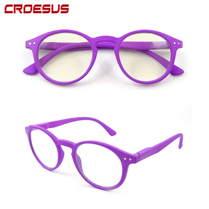 Bán Buôn Sẵn Sàng Nhựa Khung Tròn Linh Hoạt Bản Lề Chống Ánh Sáng Xanh Khối Bluelight Ray Lens Máy Tính Đọc Kính - Product Image 4