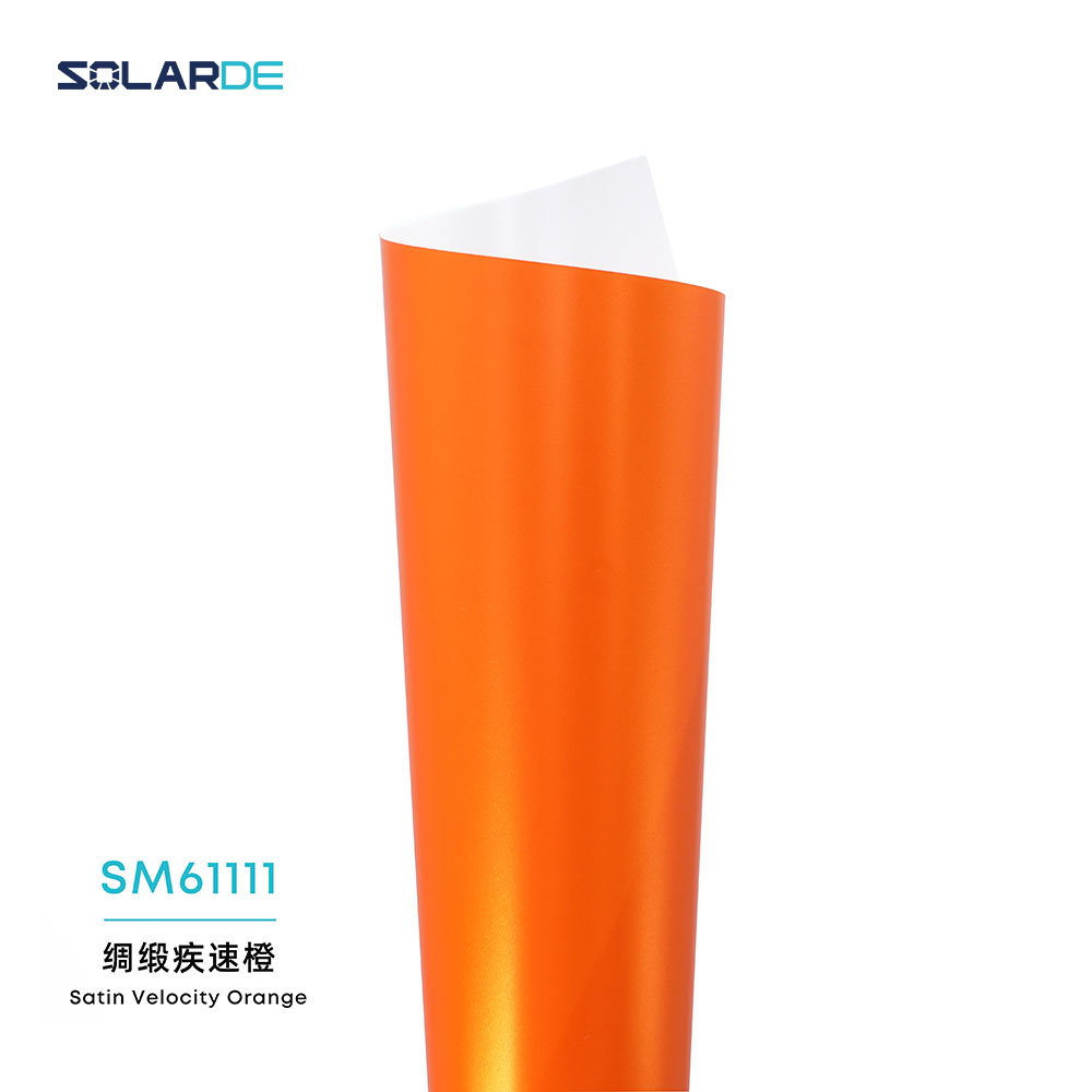 TPU-SM61111 Orange Vitesse Satiné