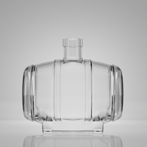 Bouteilles en verre super flint de 200 ml, forme unique, très vendues, avec bouchon en liège pour whisky, brandy, <span class=keywords><strong>gin</strong></span> - Product Image 1
