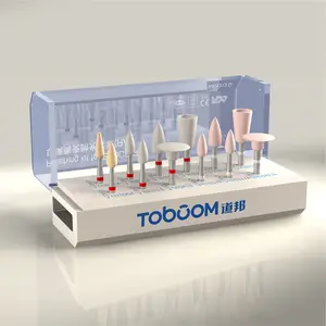 Toboom Direct Sales Dental Instruments Diamond Coating Dental Dental Diamond Burs For Dental Clinical Dentis