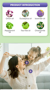 แผ่นแปะจมูก ODM น้ำมันหอมระเหยผลิตภัณฑ์เพื่อสุขภาพสำหรับความแออัด - Product Image 4