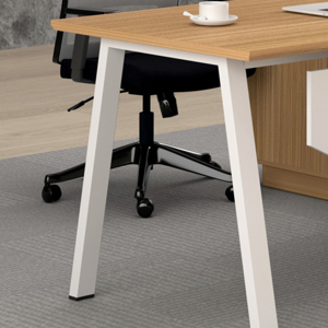 Escritorio de oficina ejecutiva de madera de lujo Escritorio de mesa gerente mobiliario moderno - Product Image 4