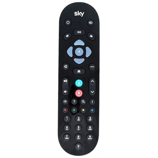 Shugu Cheap Price Replacement Universal Voice Remote Control Use for SkyQ Box Tv Controller