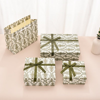Boîte à cadeaux en papier avec nœud en ruban personnalisé, entreprise, nœud en ruban de Noël, emballage cadeau, nœud pré-noué pour cadeau
