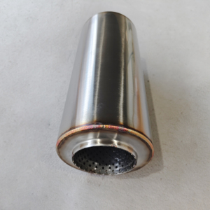 Resonador 12 "Silenciador Acero inoxidable Universal 3" Entrada y salida - Product Image 3