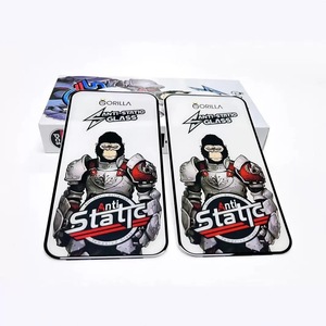 Protector de Pantalla de Vidrio Templado Antiestático y Antipolvo para <span class=keywords><strong>iPhone</strong></span> 15/16/17 Pro Max, Protector de Pantalla Completo Anti-Impactos - Product Image 4