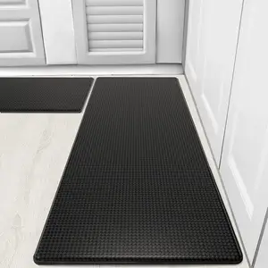 Kunden spezifische gepolsterte Anti-Ermüdungs-Küchen matten teppich Rutsch feste wasserdichte Küchen matten und Teppiche Hochleistungs-PVC Ergonomische Komfort matte