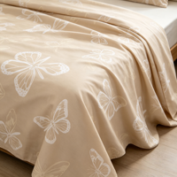 Tissu 100 % polyester imprimé pigmenté brossé de qualité supérieure, directement de l'usine, doux, respirant, durable, anti-bouloches et résistant à l'abrasion pour literie