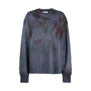 เสื้อสเวตเชิ้ตคิงเซ็นคุณภาพสูง ทรงโอเวอร์ไซส์ แขนยาว สไตล์วินเทจ ซักแบบ Dirty Washed สำหรับทุกเพศ ผลิตจากผ้าฝ้าย 100% เหมาะสำหรับฤดูใบไม้ผลิ - Product Image 5