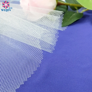 100% Nylon 17G Mạng Lưới Cô Dâu Mạng Che Mặt 30D Vải Tuyn Warp Knit Điện Lưới Vải Cho Đảng Cô Gái Váy Váy Trang Trí Đám Cưới - Product Image 4